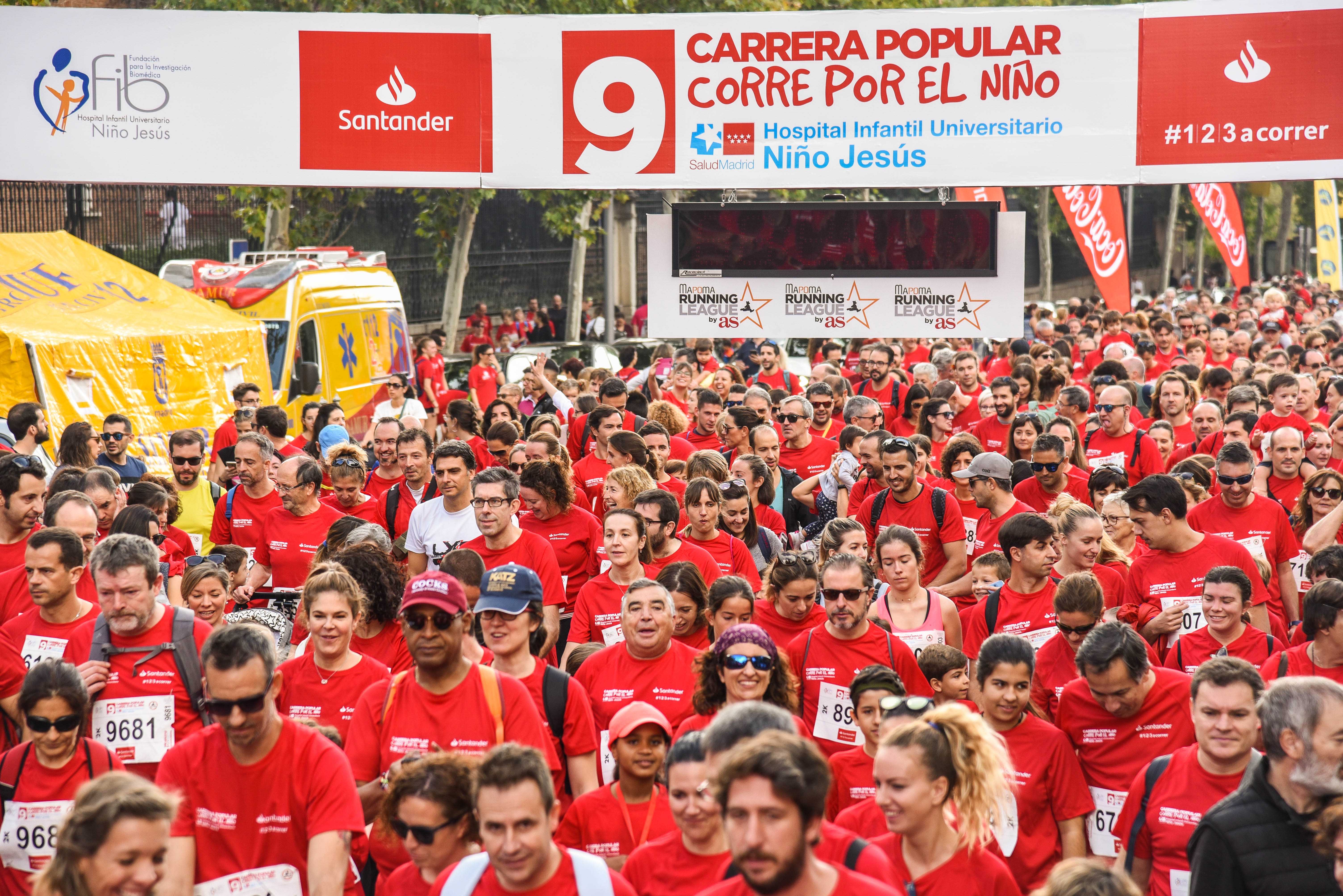 ¡Más de 9.000 personas en Corre por el Niño!