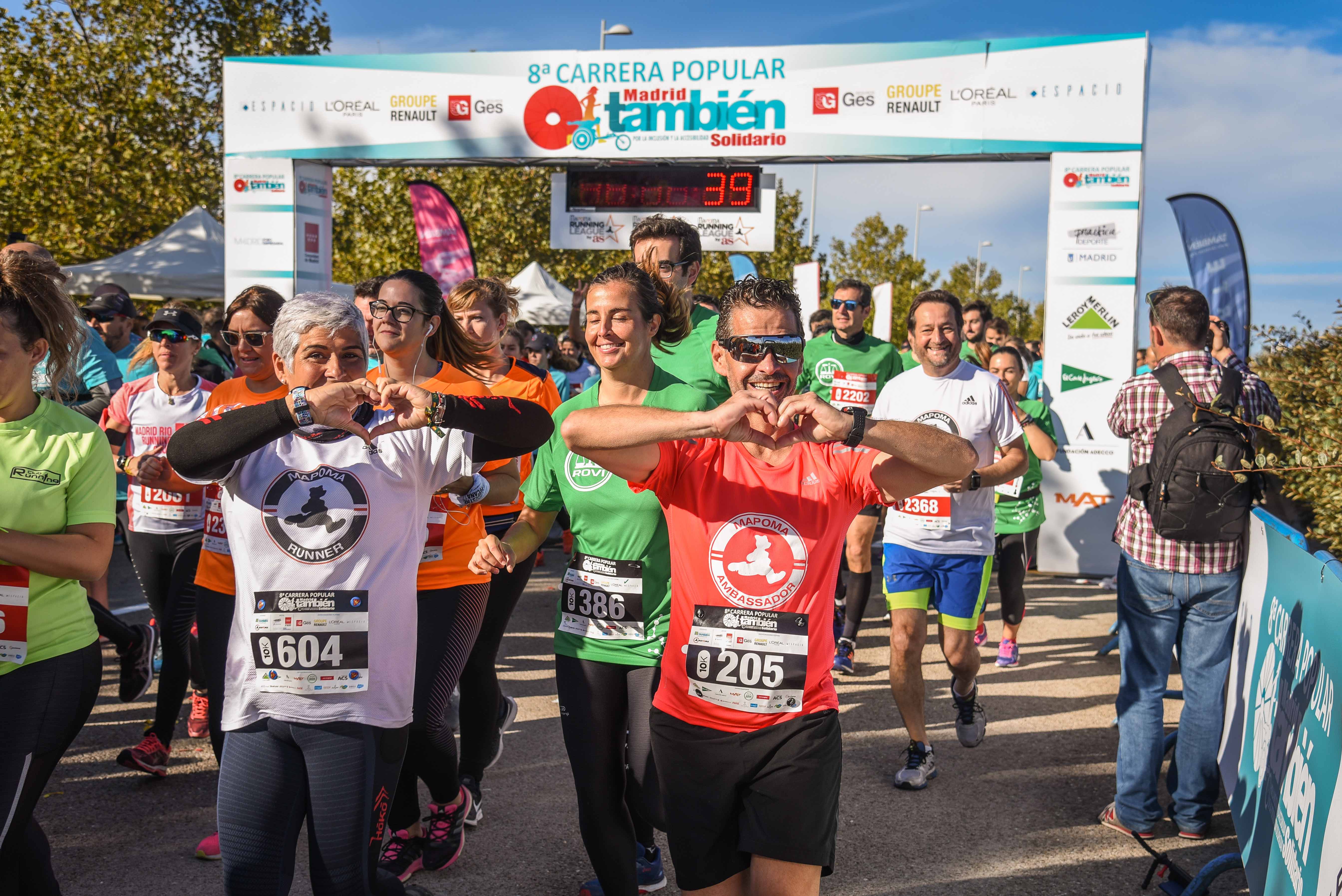 ¡Record por la inclusión en Madrid También Solidario!