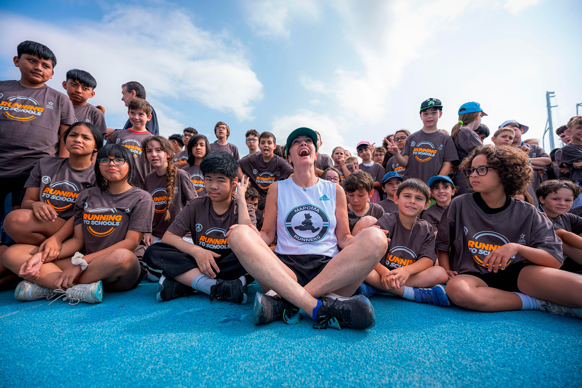 Running to Schools celebra su fin de curso en el Global Running Day