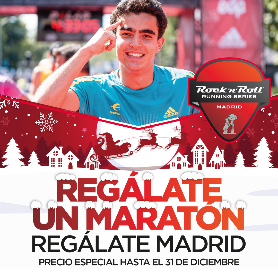 Regálate un maratón. Regálate Madrid