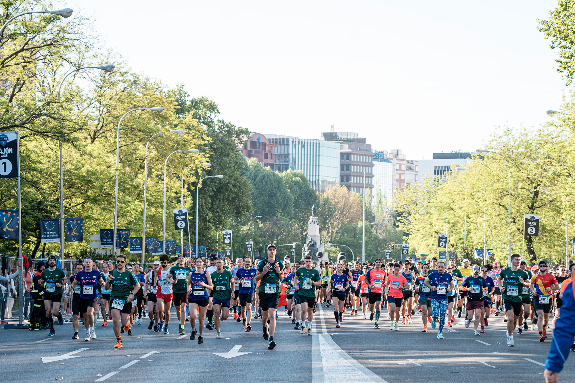 Madrid agota sus 40.000 dorsales con récord de inscritos