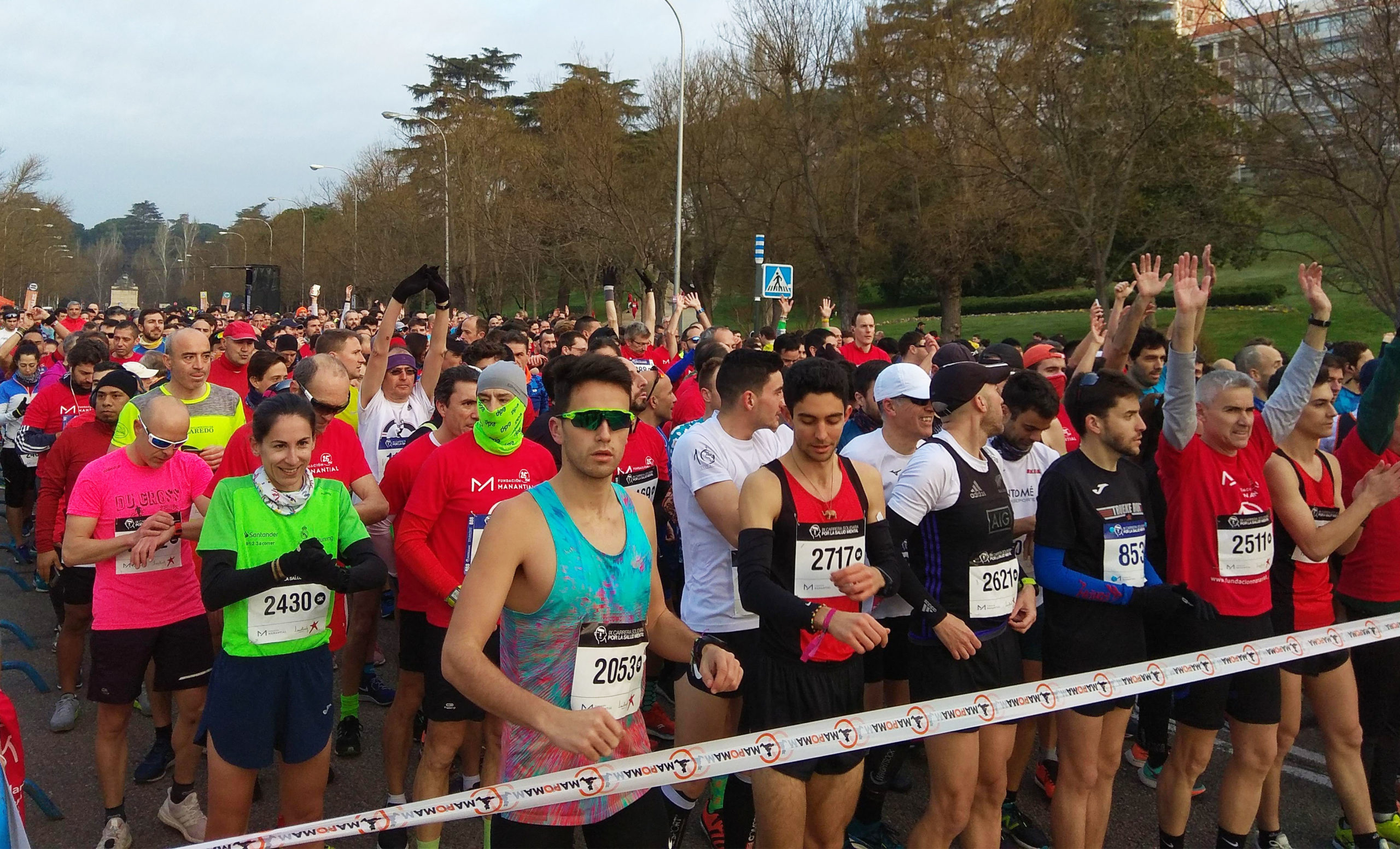 Kilómetros de ilusión en la Carrera por la Salud Mental